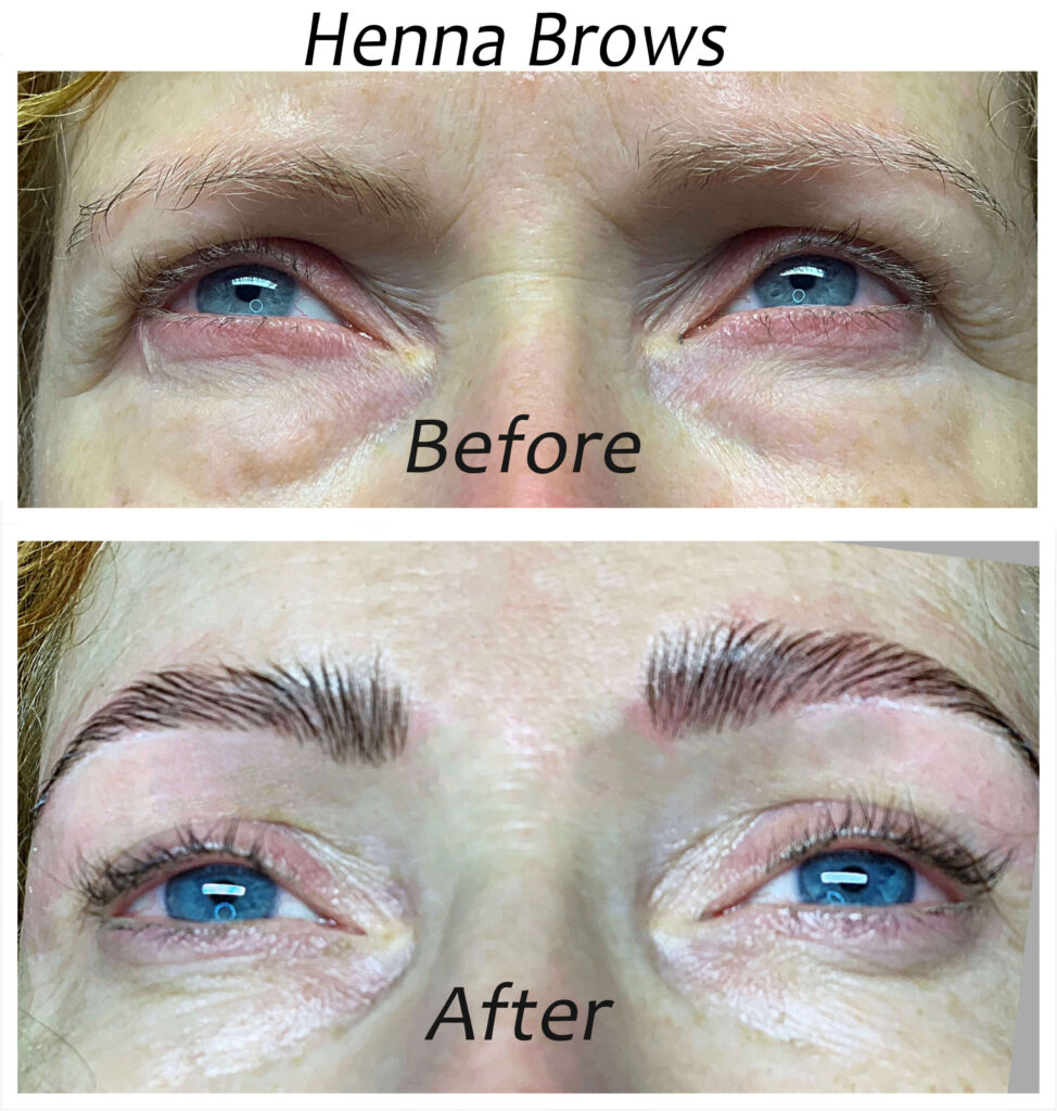 wenkbrauwen henna brows